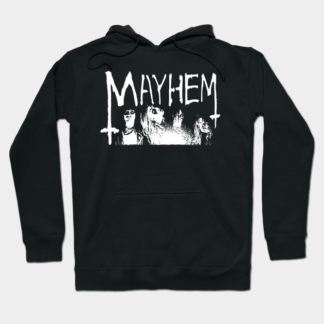 Mayhem Hoodie by Chicken Allergic